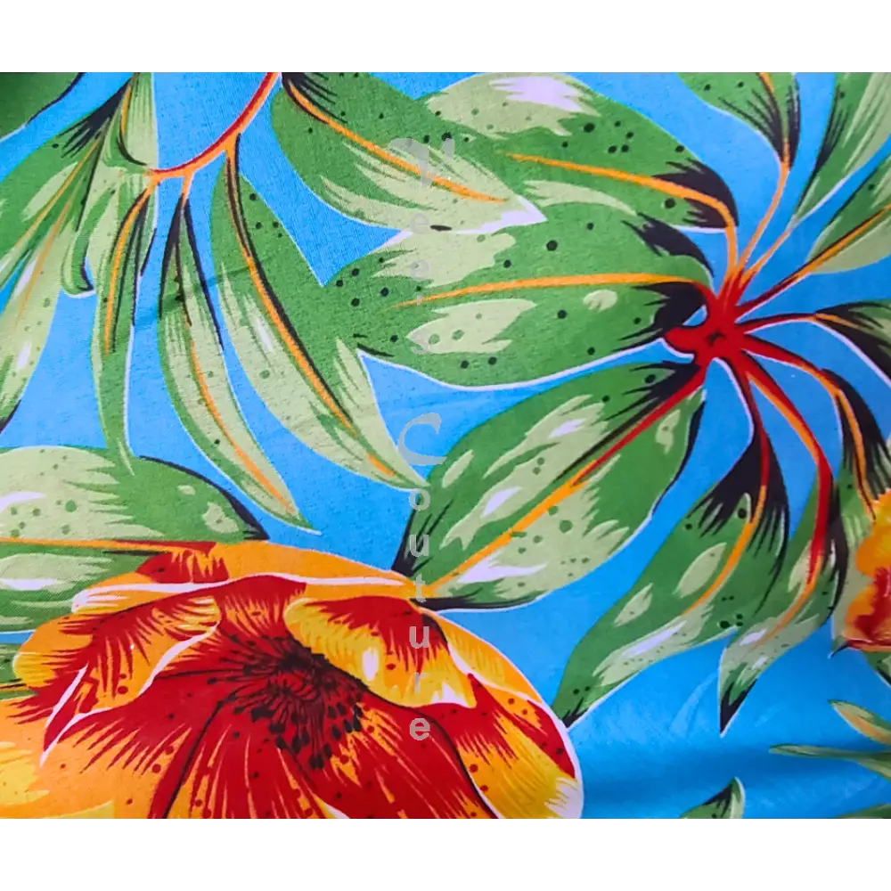 Wòb Dwiyèt (Check Fabric Availability) Floral 9 Clothing